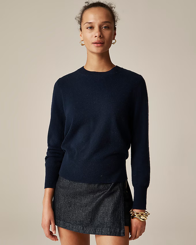Cashmere classic-fit crewneck sweater | J. Crew US