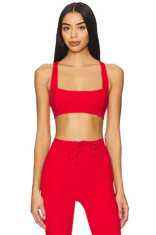 LSPACE Uppercut Sports Bra in Flame from Revolve.com | Revolve Clothing (Global)