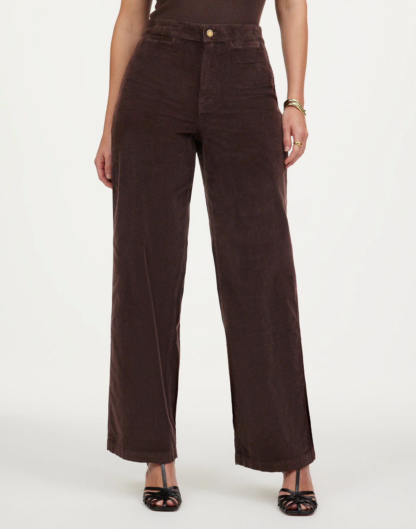 The Curvy Emmett Wide-Leg Pant in Corduroy: Welt Pocket Edition | Madewell | Madewell