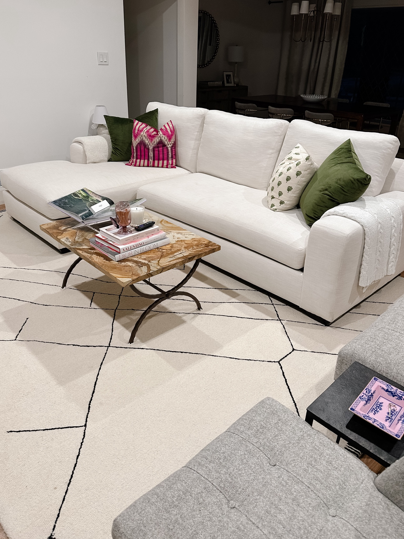 Living room decor, large couch, large sectional, oversized sectional, affordable couch 

#LTKsalealert #LTKfindsunder100 #LTKhome