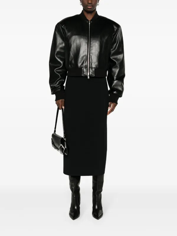 Micky cropped bomber jacket | Farfetch Global