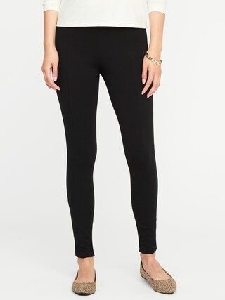 High-Waisted Stevie Ponte-Knit Pants for Women | Old Navy (CA)