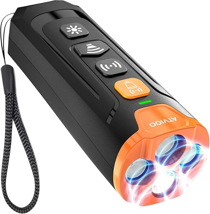 Dog Bark Deterrent Device - Ultrasonic Anti-Barking Devices with 3X Sonic Emitters, Up to 50FT Lo... | Amazon (US)