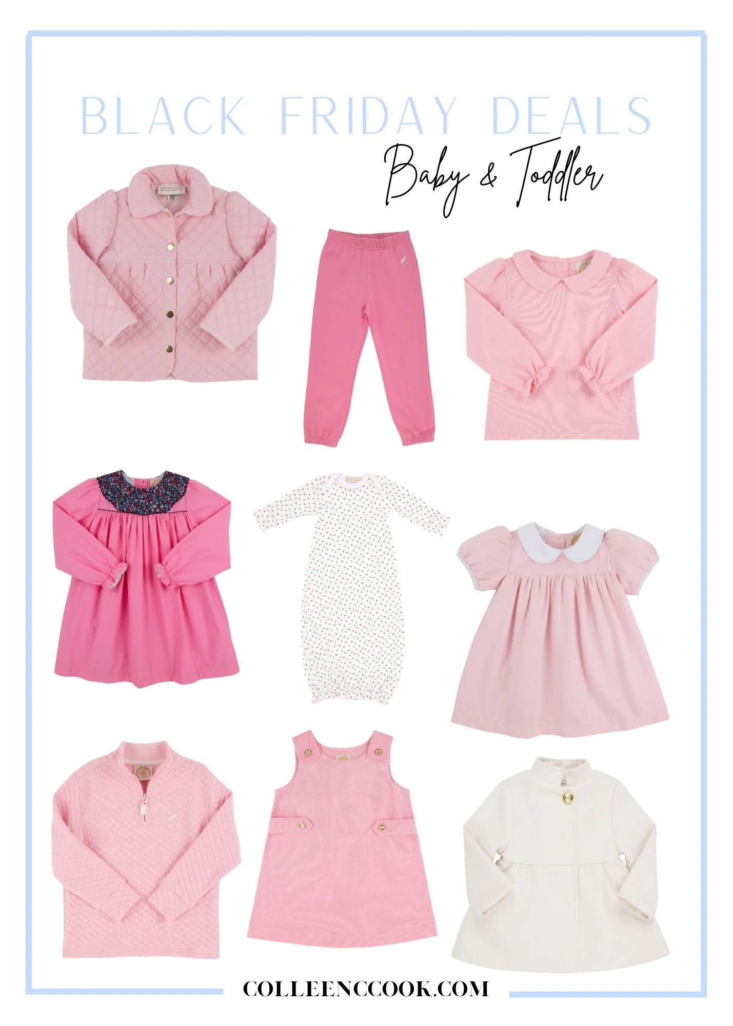 Baby toddler girl clothes sale the Beaufort bonnet classic style