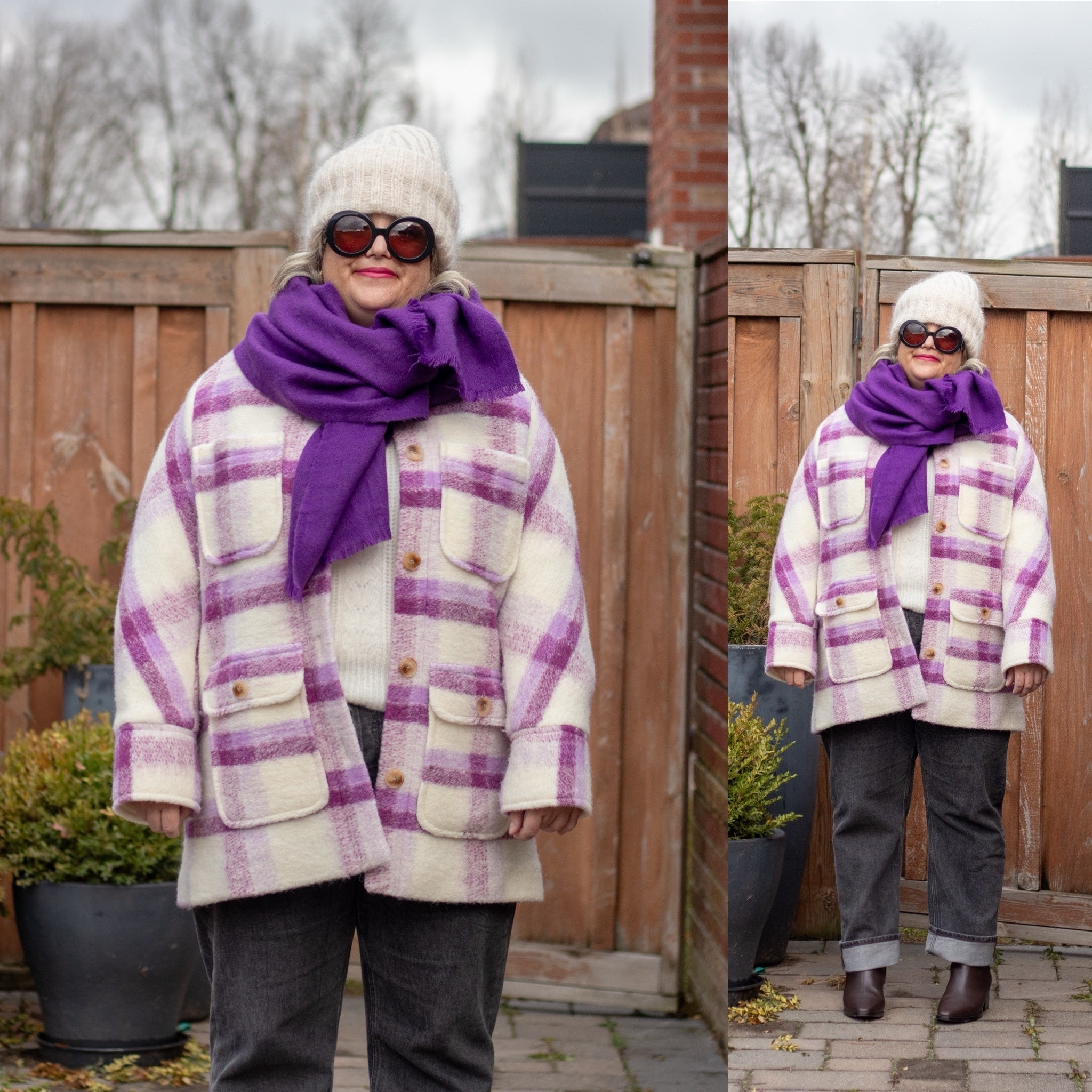 This purple plaid Shacket has been super popular on the blog. Sharing this years colourful version. 

#LTKmidsize #LTKcurves #LTKstyletip