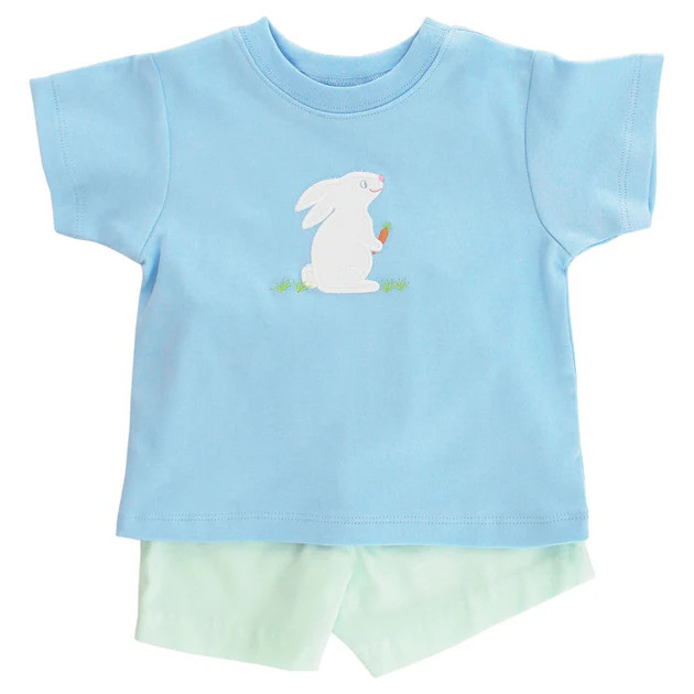 Bashful Bunny- Boys Short Set | The Bailey Boys