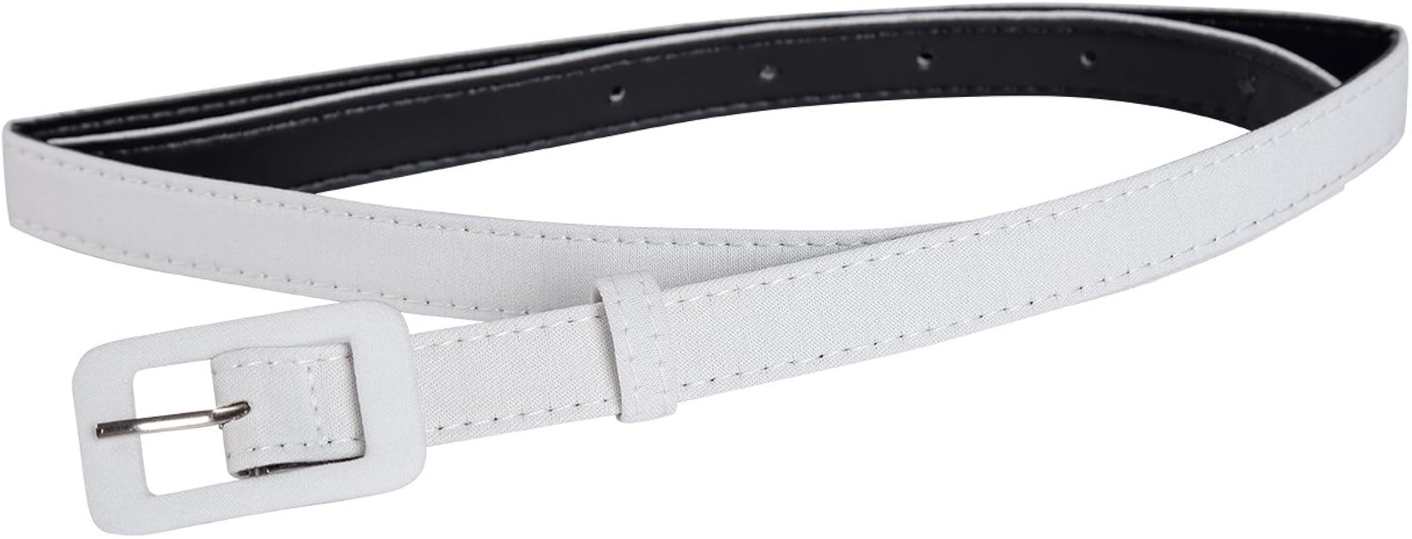 MUXXN Womens Belt- Solid Color Basic Belt for Casual Formal Dress or Jeans | Amazon (US)