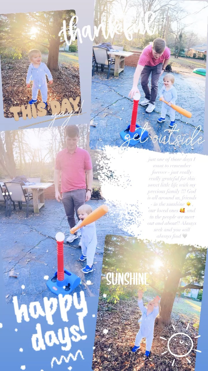 just one of those days I want to remember forever - just really really grateful for this sweet little life with my precious family !!! God is all around us, friends - in the sunshine ☀️ , our loved ones 🥰, and in the people we meet out and about!! Always seek and you will always find 🤍

#LTKbaby #LTKfamily #LTKhome