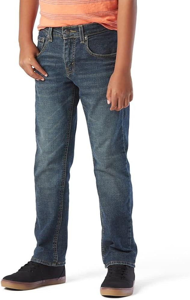 Signature by Levi Strauss & Co. Gold Boys' Straight Fit Jeans | Amazon (US)