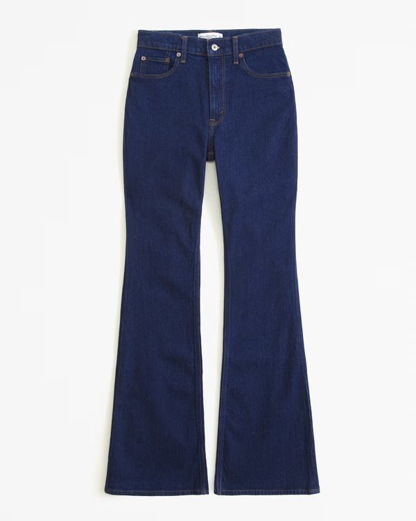 Women's High Rise Vintage Flare Jean | Women's Clearance | Abercrombie.com | Abercrombie & Fitch (US)