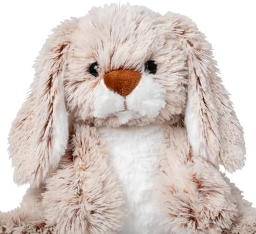 Melissa & Doug Burrow Bunny Stuffed Animal Plushie with Big Feet, Floppy Ears & Fluffy Tail, Ador... | Amazon (US)