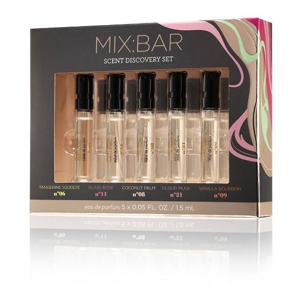 MIX:BAR Eau De Parfum Scent Discovery Set - 5pc | Target