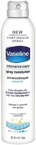 Vaseline Intensive Care Spray Lotion, Advanced Repair Unscented, 6.5 oz | Amazon (US)