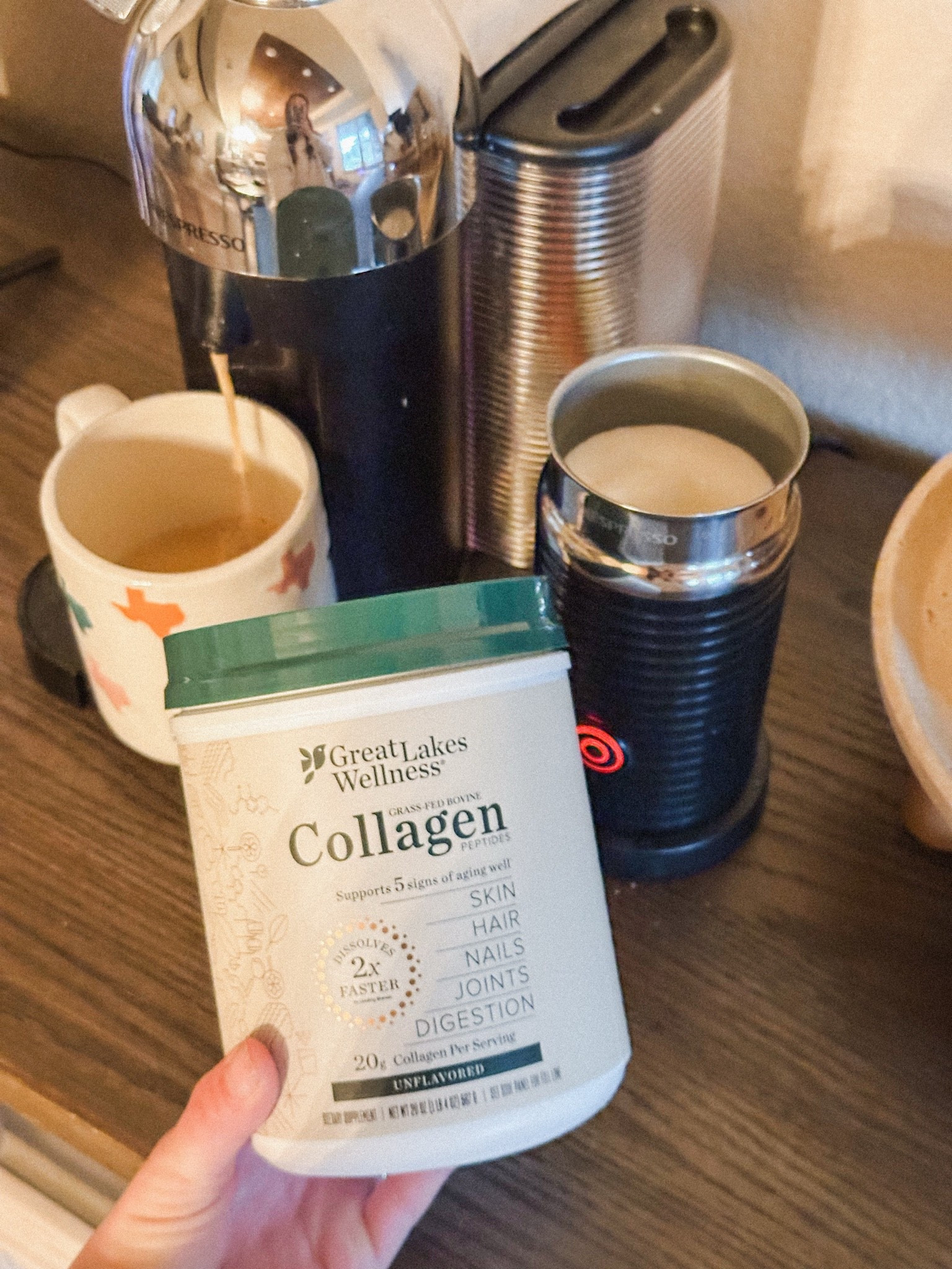 I add a scoop of this into my coffee every morning - 20g of bovine collagen + 18g of protein!! Use code CSTUDD at checkout to save some money!

#LTKselfcare #LTKmorningroutine #LTKfitnessgoals