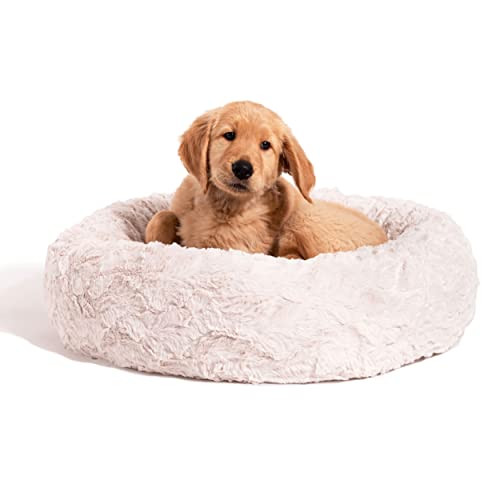 Best Friends by Sheri The Original Calming Donut Cat and Dog Bed in Lux Fur, Machine Washable, Hi... | Amazon (US)