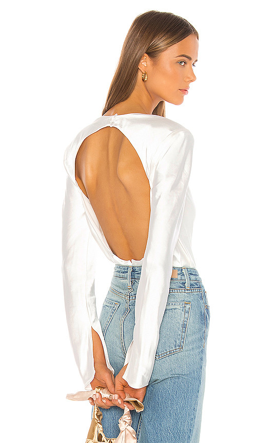 C/MEO Polarised Blouse in White. - size L (also in XS) | Revolve Clothing (Global)