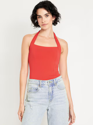 Double-Layer Halter Top | Old Navy (US)