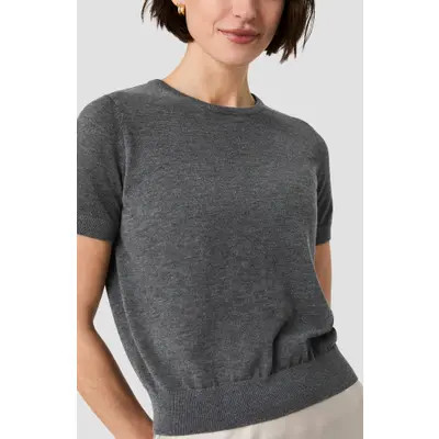 French Connection Nola Short Sleeve Sweater in Mars Red at Nordstrom, Size X-Small | Nordstrom
