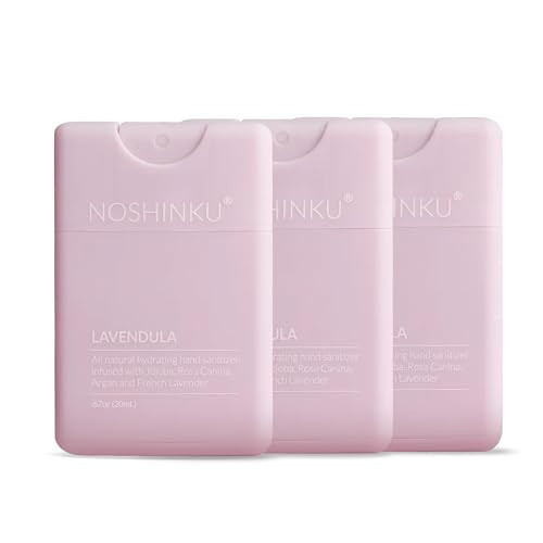 Noshinku Pocket Hand Sanitizer | Bundle (Lavender Refillable (3-Pack) | Amazon (US)