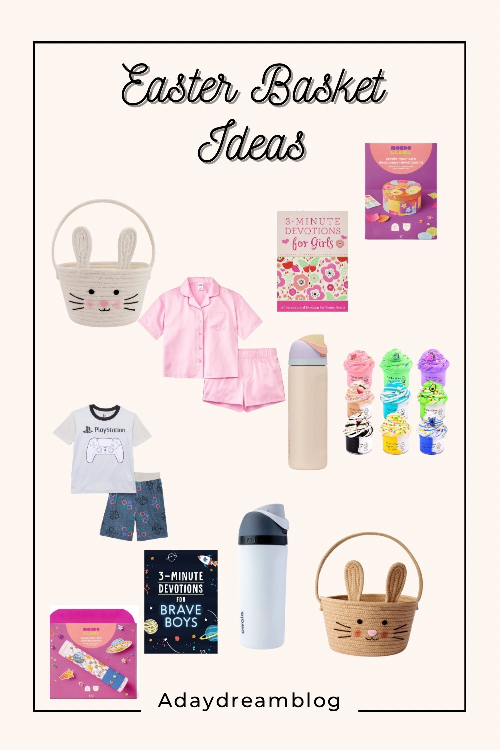 Easter basket ideas! I love to give pajamas or swimsuits, a craft and something fun!

#LTKSeasonal #LTKGiftGuide #LTKKids