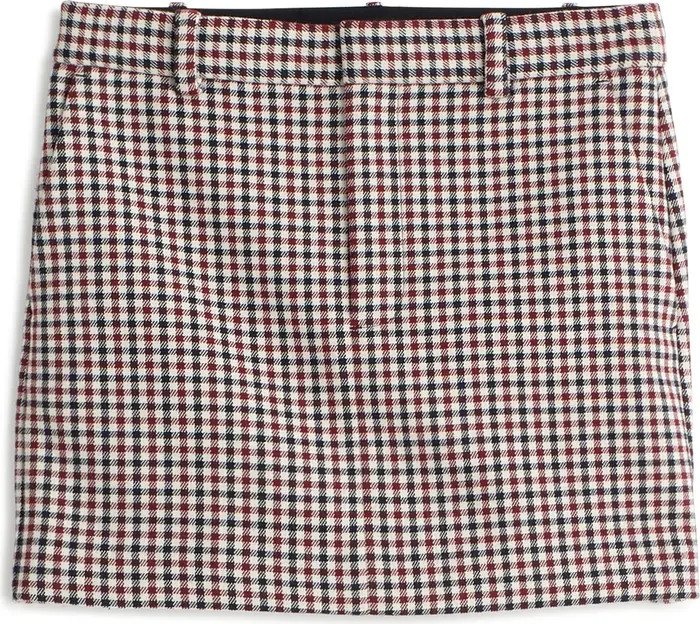 Yarn Dyed Plaid Suiting Miniskirt | Nordstrom
