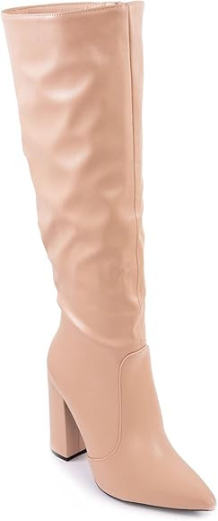 Toocool Damenstiefel spitz, knielang, hohe Absätze, Stiefeletten X8056 | Amazon (DE)