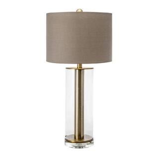 nuLOOM Coronado 27 in. Bronze Transitional Table Lamp with Shade MLT17BB | The Home Depot