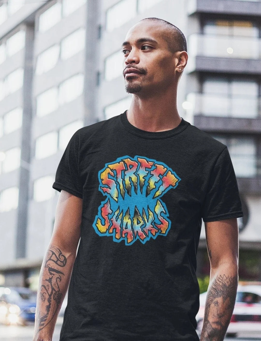 Street Sharks Tee Tie-dye, Street Sharks Cartoon, Street Sharks Toys, Ripster Shirt, Street Shark... | Etsy (US)