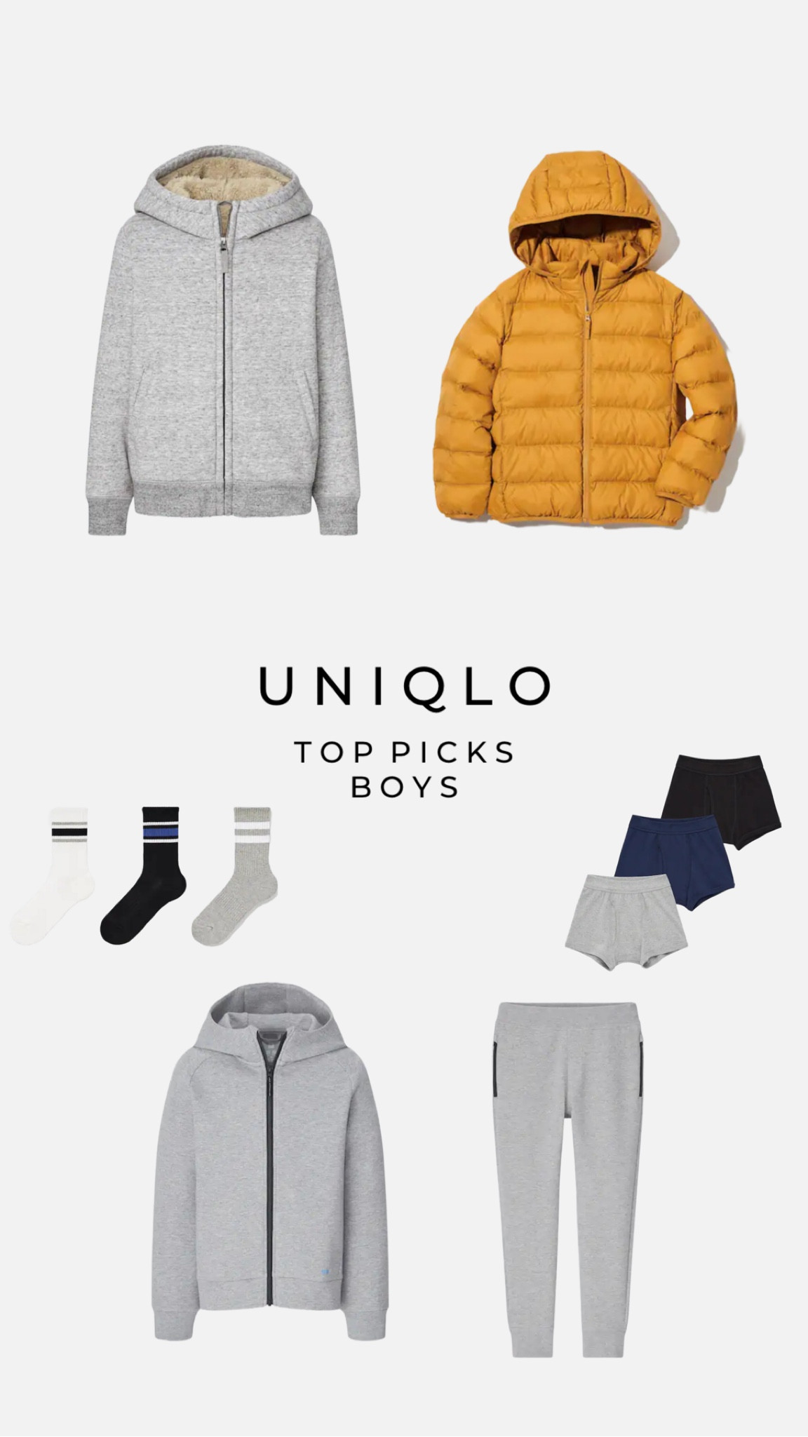UNIQLO TOP PICKS BOYS

#LTKkids #LTKeurope #LTKstyletip