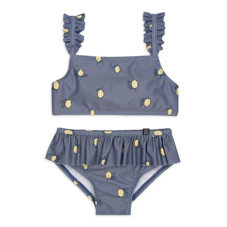 Modern Moments by Gerber Baby and Toddler Girl Ruffle Swimsuit, 12M-5T | Walmart (US)