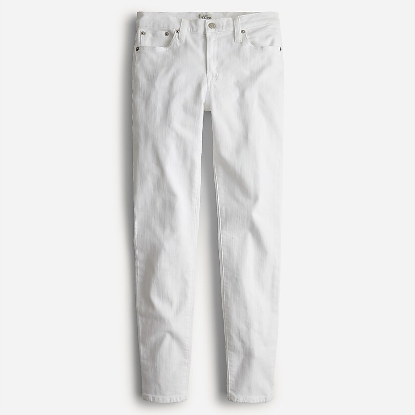 8" toothpick jean in white | J. Crew US