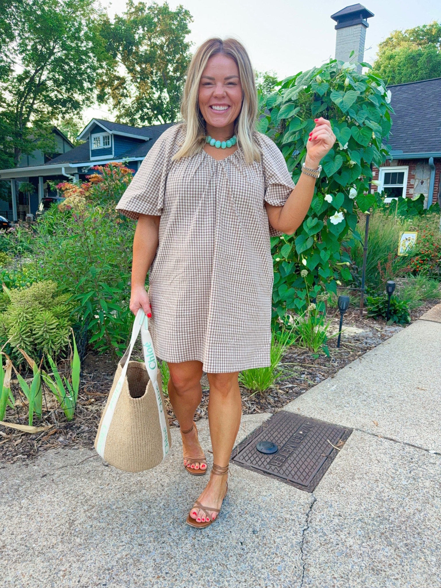 Early fall dress date night look!  