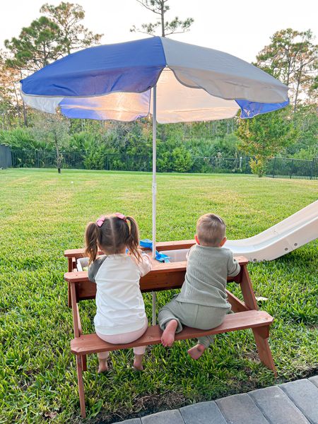 Our outside picnic & sensory table plus some of our other fun stuff the kids love!

Outside play, backyard play 

#LTKhome #LTKfamily #LTKkids