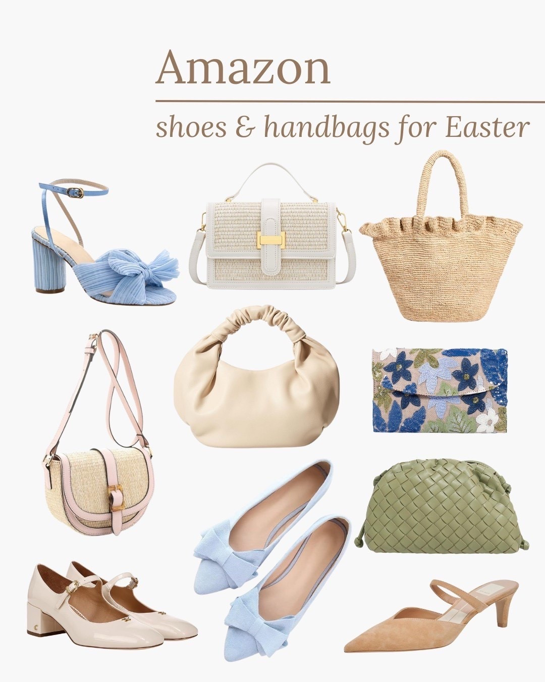 Complete your Easter outfit with these stylish handbags and shoes from Amazon!

#LTKStyleTip



#LTKSeasonal