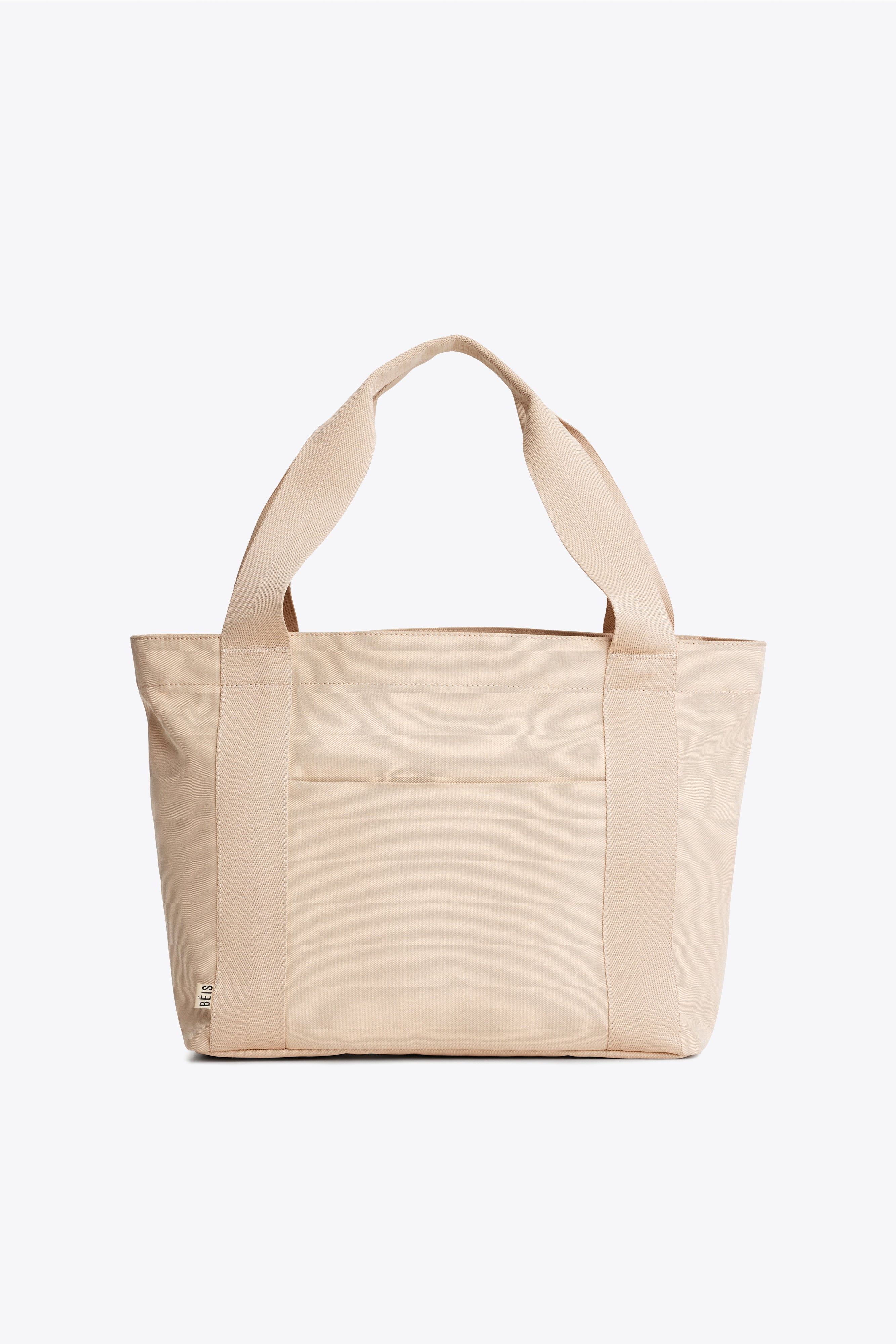 The BÉISics Tote in Beige | BÉIS Travel