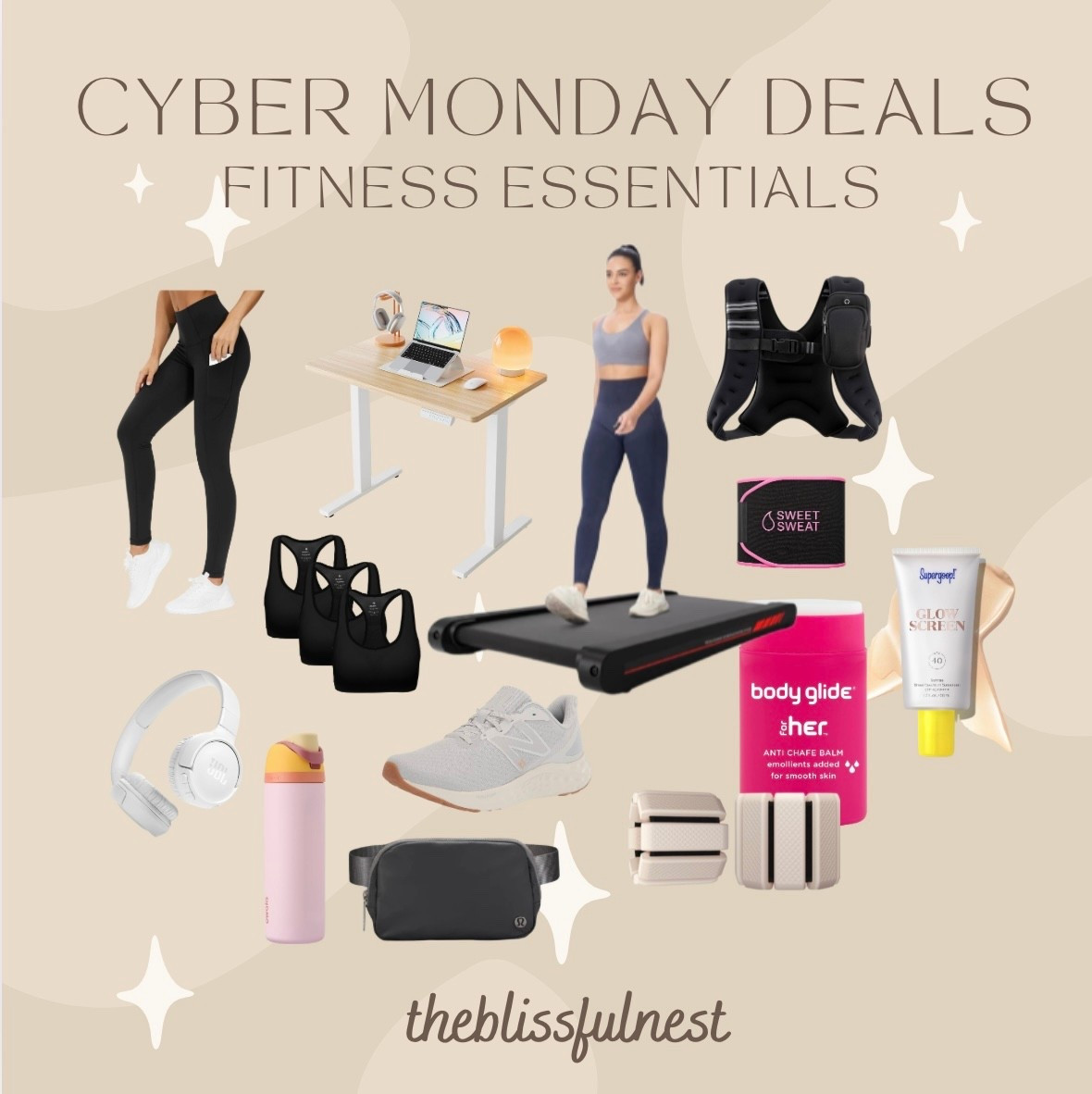 Fitness Essentials Gift Guide 

Fitness, gifts for women, cyber Monday, Amazon deals, walking pad, fitness gifts 

#LTKGiftGuide #LTKCyberWeek #LTKfitnessgoals