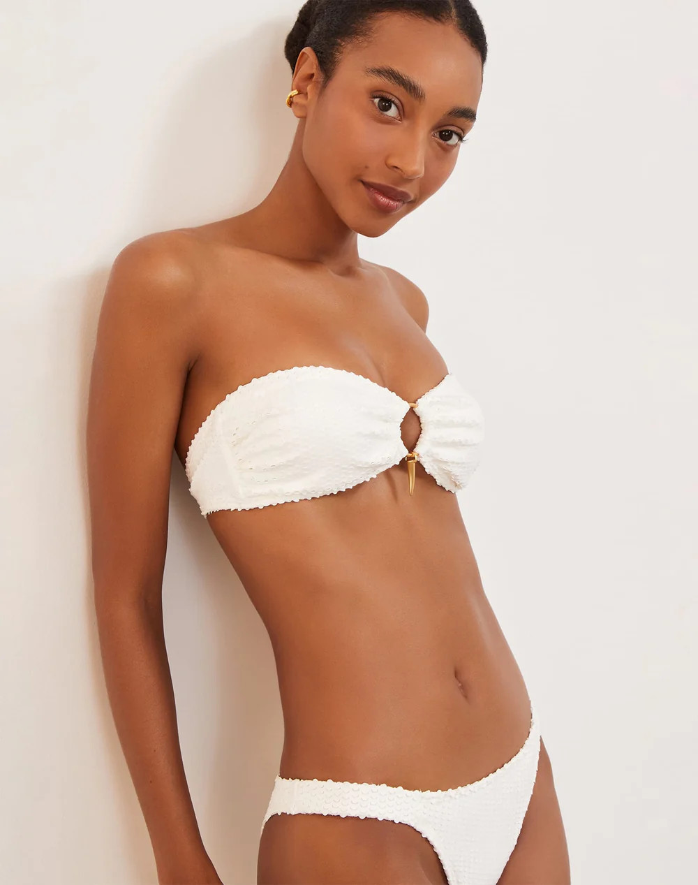 Scales Fany Bottom - Off White | ViX Swimwear