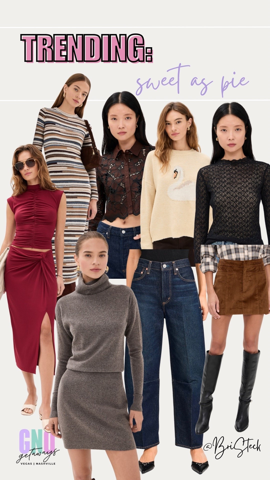 Another #fall birthday/ girl’s night theme: Sweet as Pie! How adorable! For this theme I really leaned into #patterns and #textures of the clothes to give that cozy but elevated feel. From #sweaterdresses to #barreljeans I just can’t pick a favorite! 


#birthday #theme #girlsnight #shopbop #suede #lace #sweater #fall #fallfashion #fallfinds #nightout #cozydinner #lasvegas #vegas #travel #birthdaydinner

#LTKTravel #LTKFallSale #LTKStyleTip