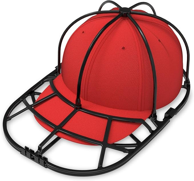 XQXA Hat Washer Cage for Baseball Caps - Hat Cleaner for Washing Machine & Dishwasher, Fits Adult... | Amazon (US)
