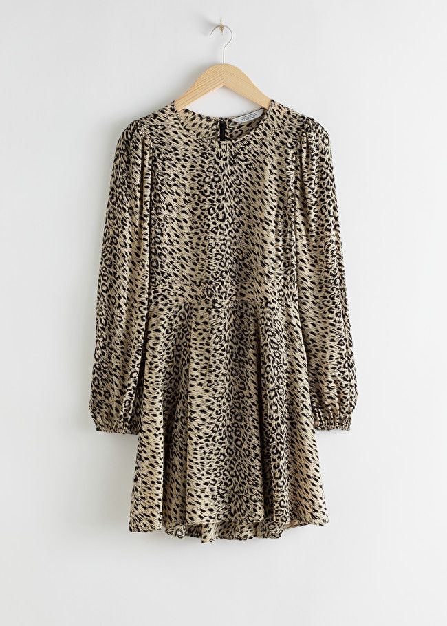 Flowy Leopard Print Mini Dress | & Other Stories (EU + UK)