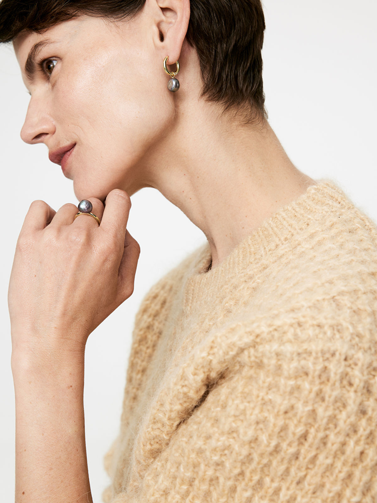 Freshwater Pearl Ring | Arket UK