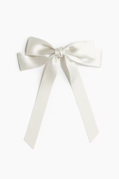 Satin Bow Hair Clip | H&M (US + CA)