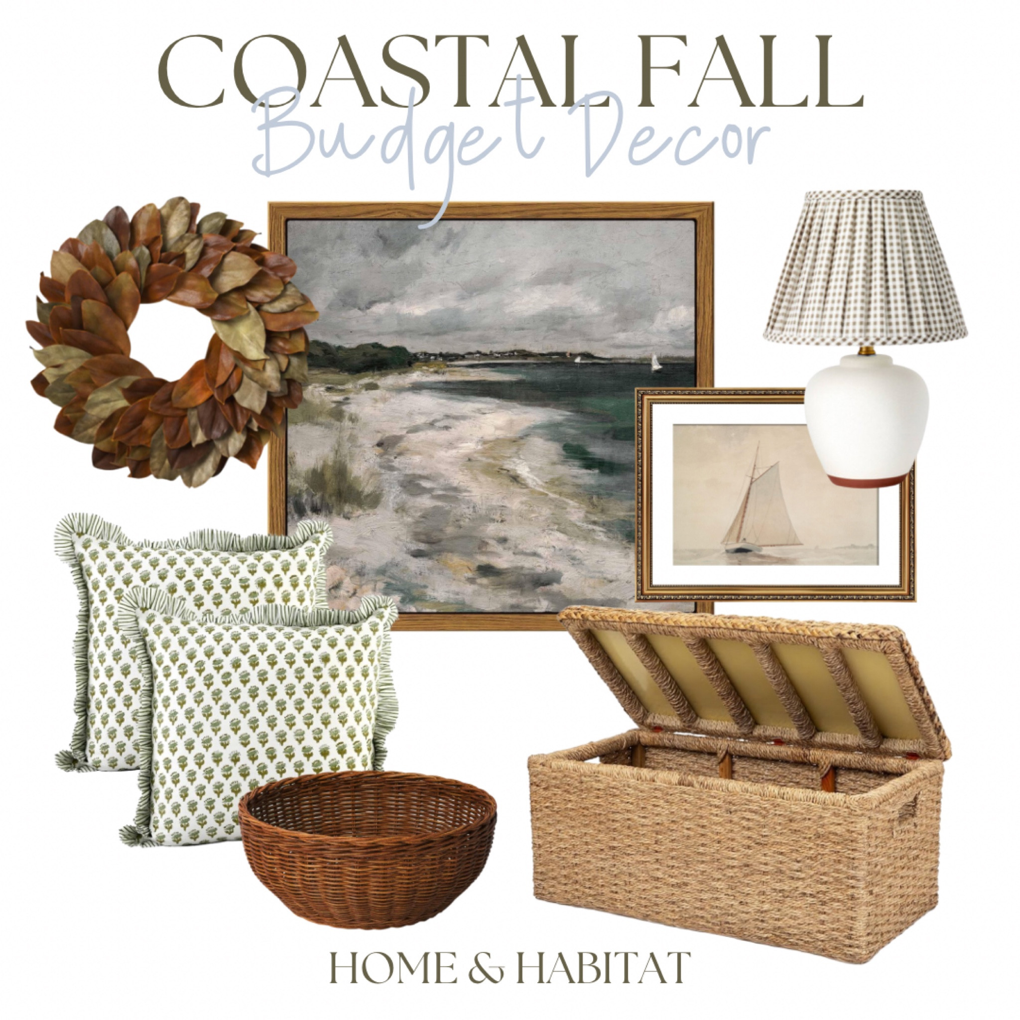 Coastal fall budget decor

#LTKHome #LTKSeasonal #LTKSaleAlert