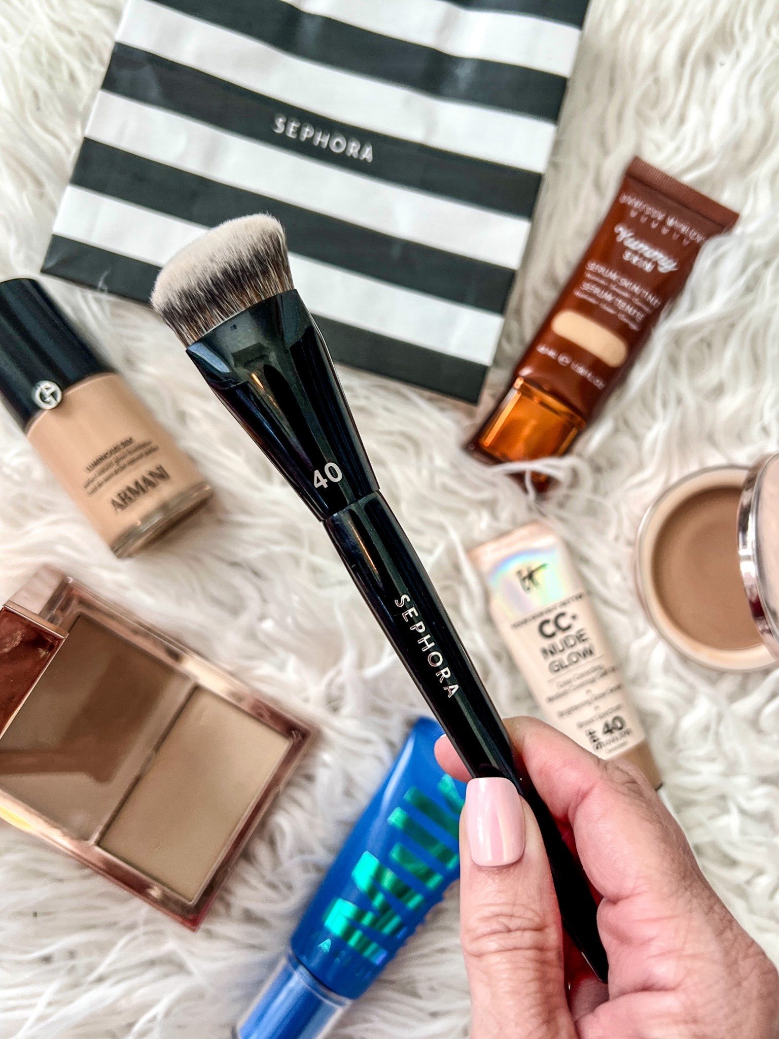🖌️The #40 Pro Foundation Brush found in the @Sephora collection is one I use daily and all of their pro- quality brushes are on sale for 30% off until 4/20 during the Sephora Savings Event- take advantage of these brushes! Also including some of my fave makeup products as well found at Sephora.

Be sure to use code : SPRINGSALE at checkout. #ad #SephoraUSPartner #PaidLink 

Here are the discounts per tier:
All Sephora collection 30% off : 4/10-4/20
- Rouge 20% off : 4/10-4/20
- VIB 15% off : 4/14-4/20
- Insiders 10% off : 4/14-4/20 

#LTKBeauty #LTKgrwm #LTKSaleAlert