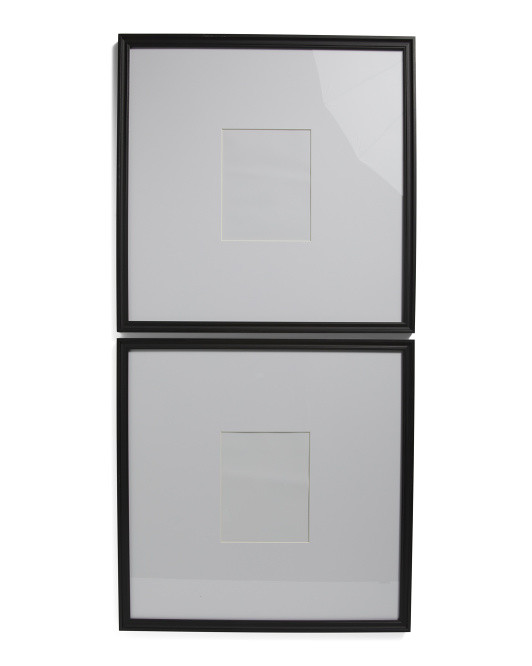 2pk 24x24 Matted To 8x10 Wood Wall Portrait Photo Frames | Mother's Day Gifts | Marshalls | Marshalls