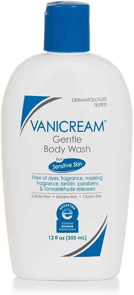 Vanicream Gentle Body Wash -12 fl oz - Formulated Without Common Irritants for Those with Sensiti... | Amazon (US)