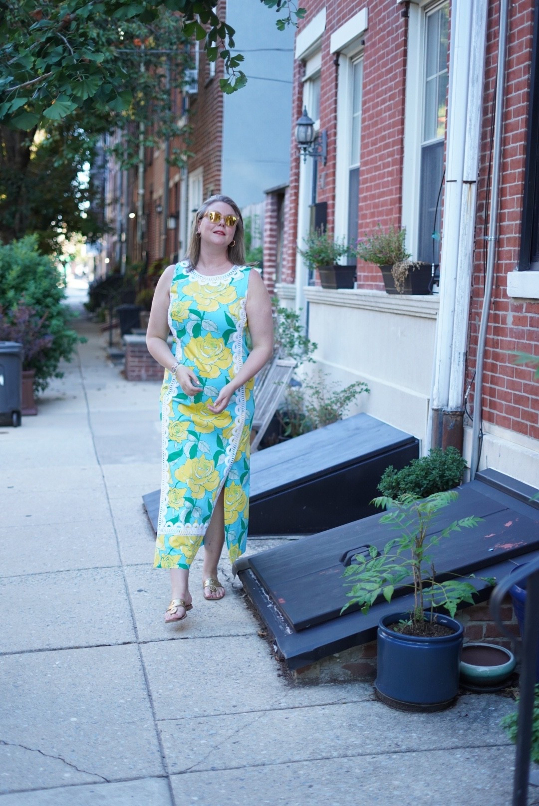 Love a Lilly Pulitzer maxi dress 💛🩵💚

#LTKOver40 #LTKMidsize #LTKSeasonal