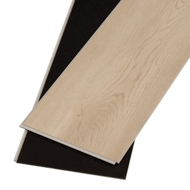 CALI Aqua Tough Premium Dawn Patrol Brown Wood look 22-Mils x 7-3/32-in W x 48-in L Waterproof an... | Lowe's