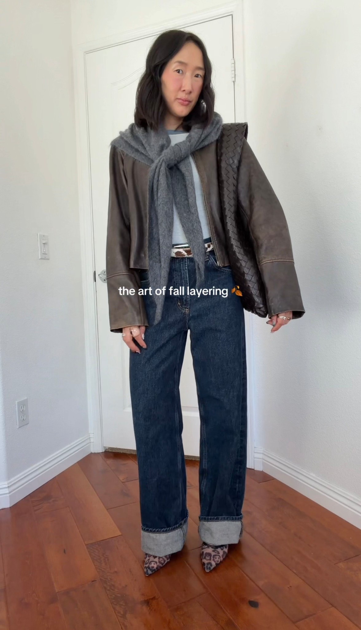 My scarf is cos but oos, aritzia has a super similar one (linked) 