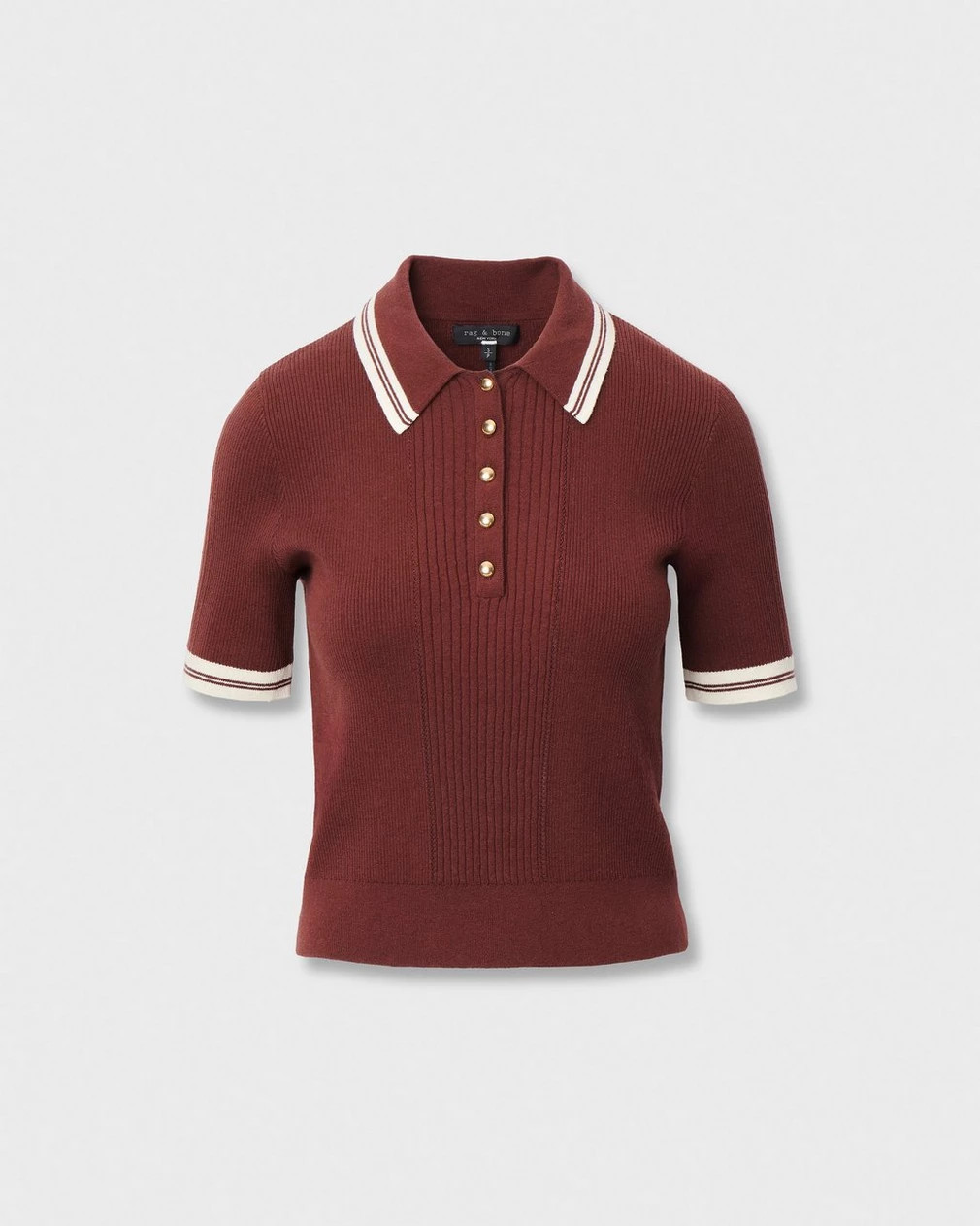 Laurie Cotton-Cashmere Polo | rag & bone